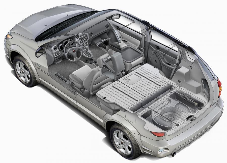  Pontiac Vibe 2003 года  (фото 12 из 46)